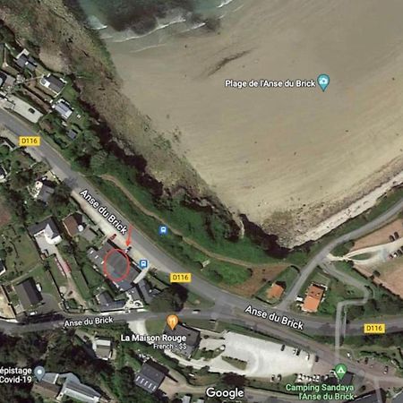 Au Petit Brick - Cosy Beachfront House Maupertus-sur-Mer エクステリア 写真