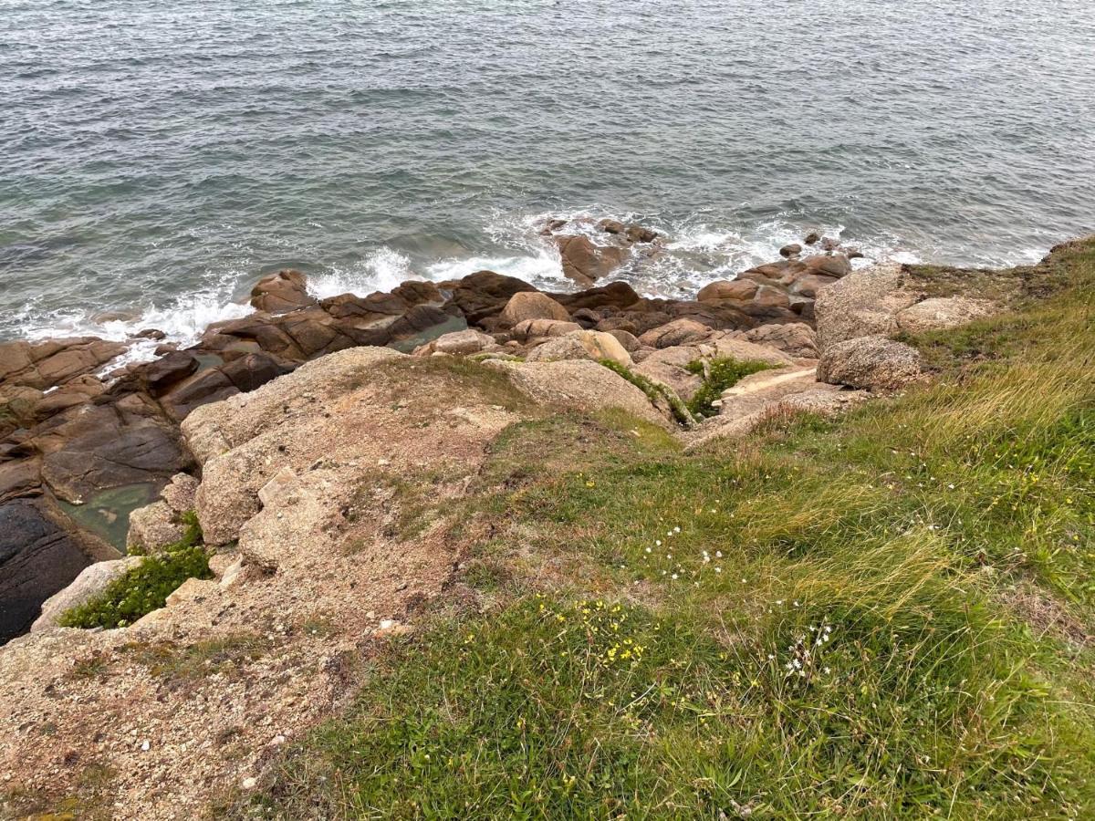 Au Petit Brick - Cosy Beachfront House Maupertus-sur-Mer エクステリア 写真