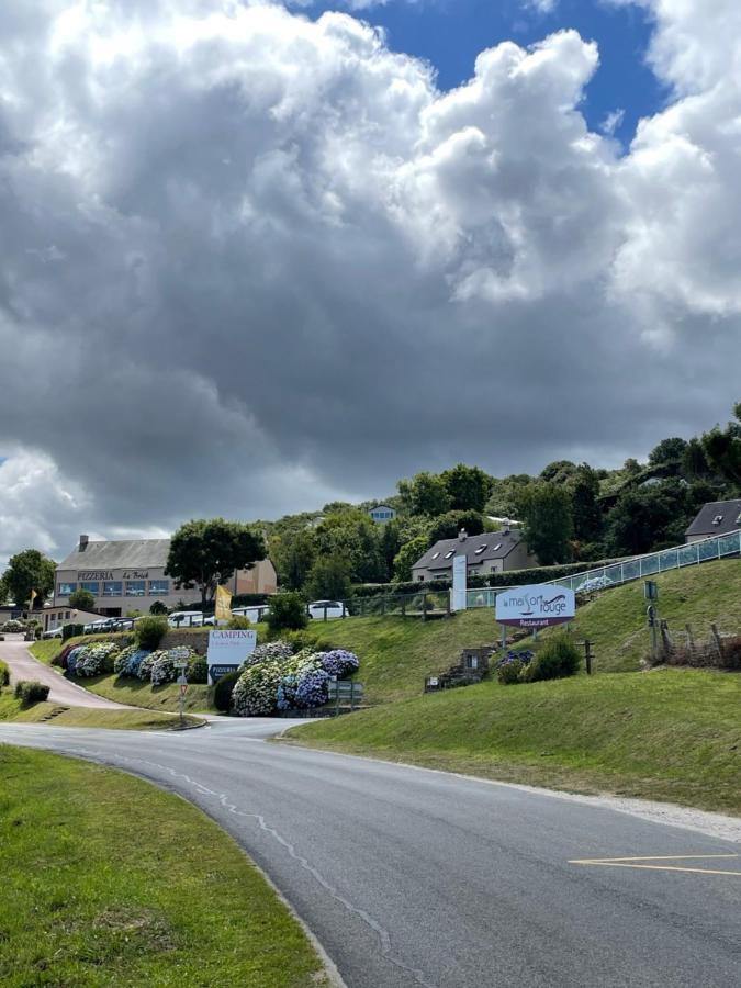 Au Petit Brick - Cosy Beachfront House Maupertus-sur-Mer エクステリア 写真