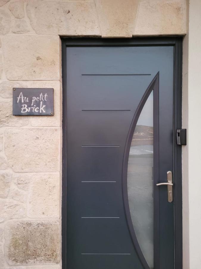 Au Petit Brick - Cosy Beachfront House Maupertus-sur-Mer エクステリア 写真